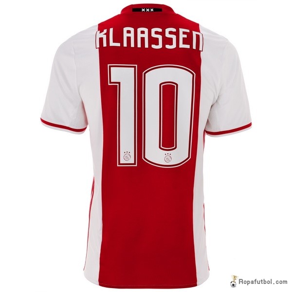 Camiseta Ajax Replica Primera Ropa Klaassen 2016/17 Rojo